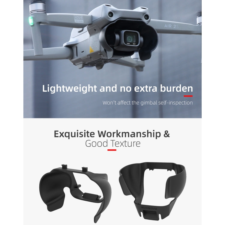 Sunnylife A2S-Q9350 Camera Lens Sunshade Anti-glare Hood for DJI Air 2S / Mavic Air 2, For DJI Air 2S Sunnylife A2S-Q9350 Camera Lens Sunshade Anti-glare Hood for DJI Air 2S / Mavic Air 2, For DJI Air 2S